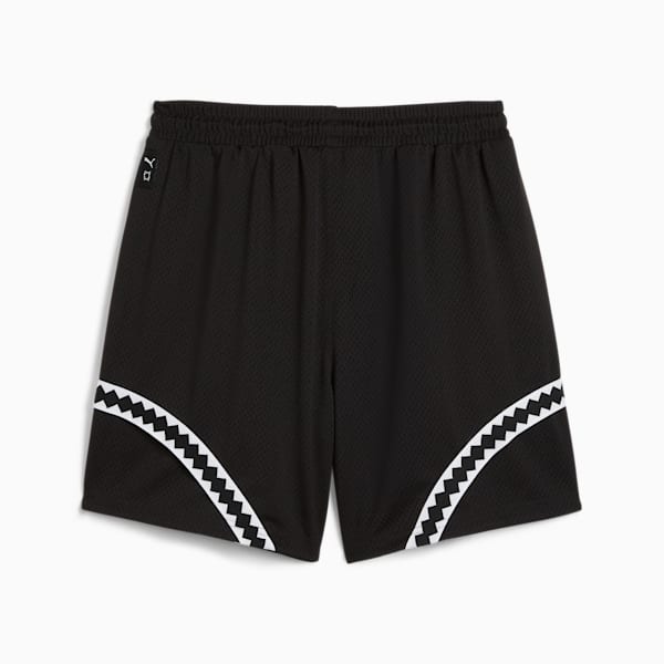 Crowd Craze Mesh Basketball Shorts Men, PUMA Black, large-ZAF