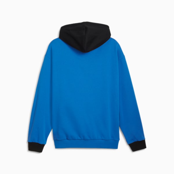 Buzo de basketball con capucha Jaws Core 2.0 para hombre, Racing Blue-PUMA Black, large-ARG