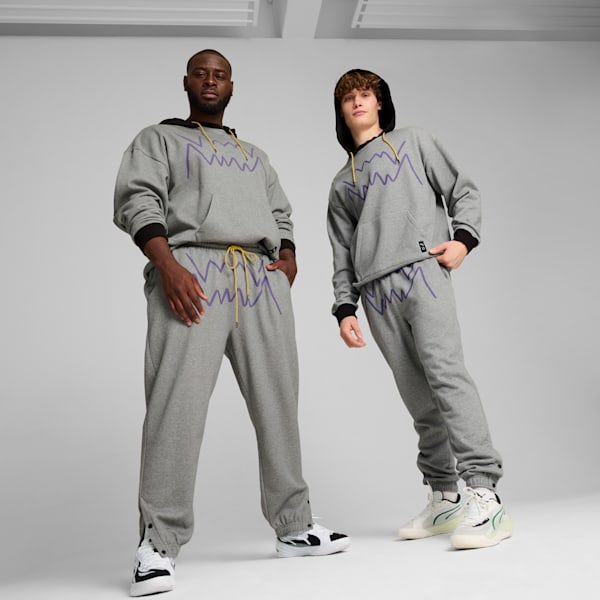 Jogging de basketball Jaws Core 2.0 para hombre, Medium Gray Heather, large-ARG
