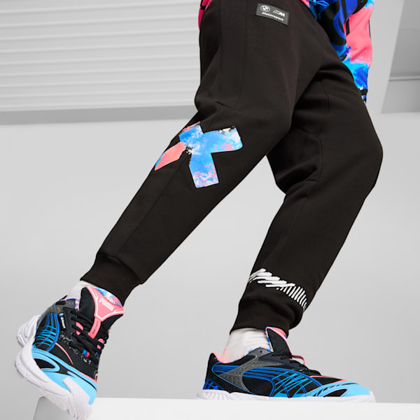 BMW M Motorsport Neon Energy Pants Men, PUMA Black, large-ZAF
