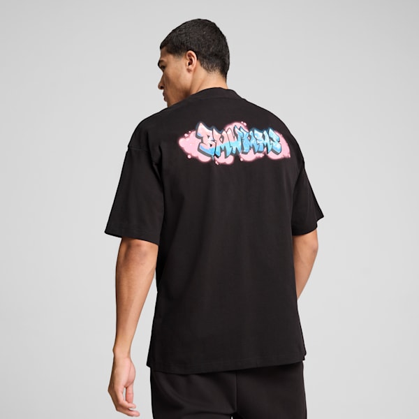 BMW M Motorsport Neon Energy Tee Men, PUMA Black, large-ZAF