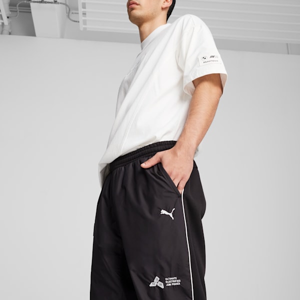 BMW M Motorsport Statement Pants Men, PUMA Black, large-ZAF