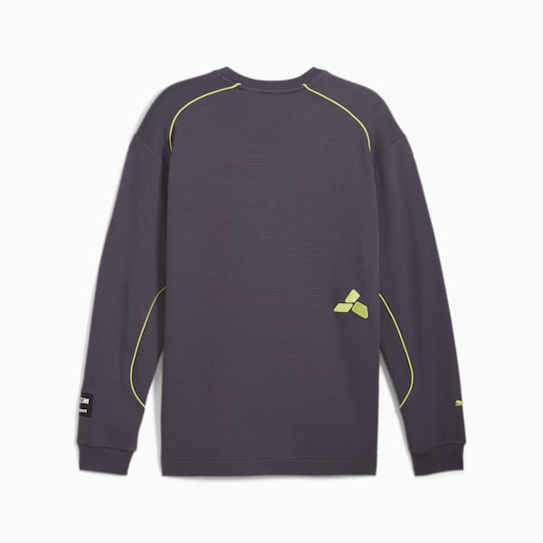 BMW M Motorsport Statement Long Sleeve Tee Men, Galactic Gray, large-ZAF