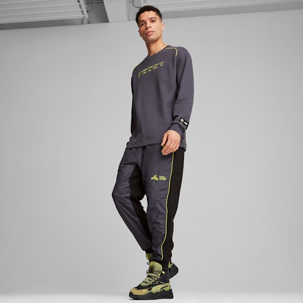 BMW M Motorsport Statement Long Sleeve Tee Men, Galactic Gray, large-ZAF