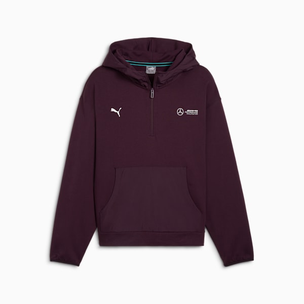 Mercedes-AMG Petronas F1® Statement Hoodie Men, Midnight Plum, large-ZAF