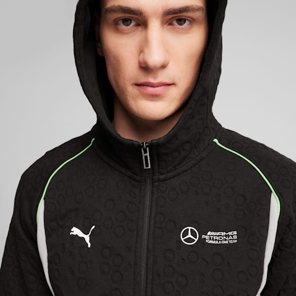 Campera con capucha Mercedes-AMG Petronas F1® para hombre, PUMA Black, large-ARG