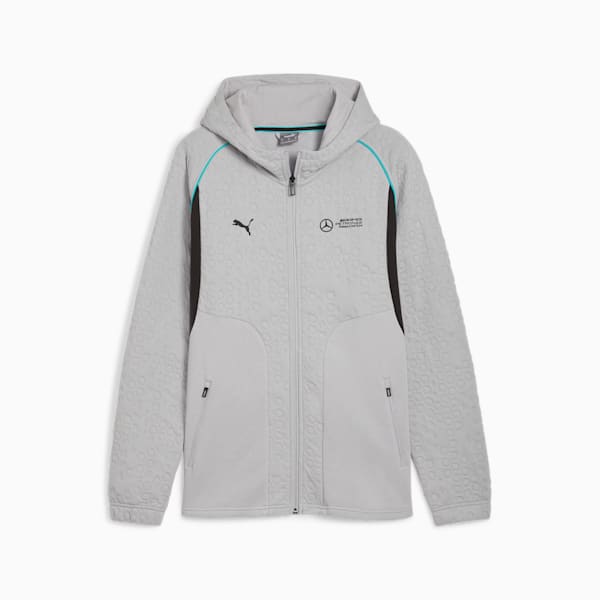 Campera con capucha Mercedes-AMG Petronas F1® para hombre, Team Silver, large-ARG