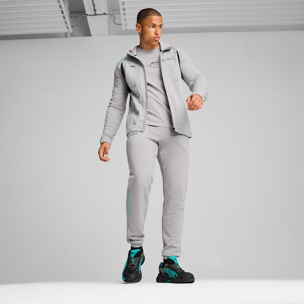 Campera con capucha Mercedes-AMG Petronas F1® para hombre, Team Silver, large-ARG
