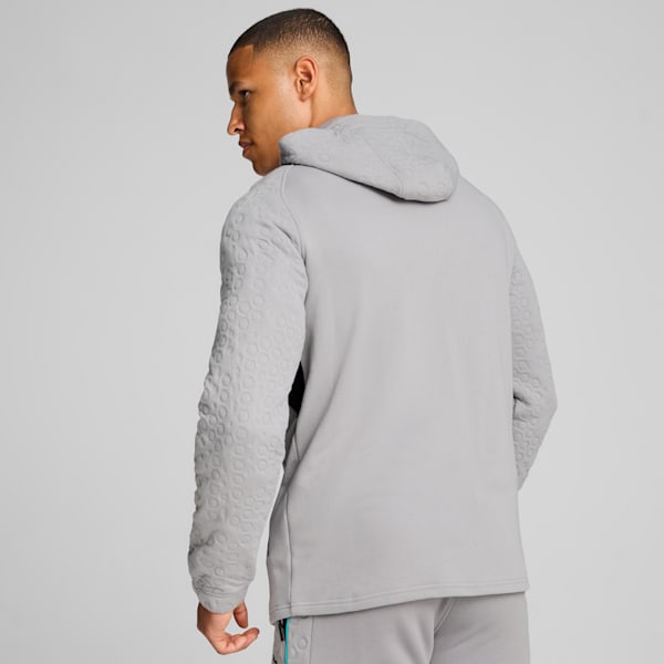 Campera con capucha Mercedes-AMG Petronas F1® para hombre, Team Silver, large-ARG