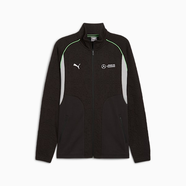 Mercedes-AMG Petronas F1® Slim Sweat Jacket Men, PUMA Black, large-ZAF