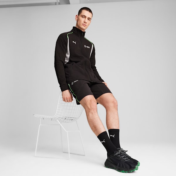 Mercedes-AMG Petronas F1® Slim Sweat Jacket Men, PUMA Black, large-ZAF