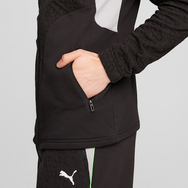 Mercedes-AMG Petronas F1® Slim Sweat Jacket Men, PUMA Black, large-ZAF