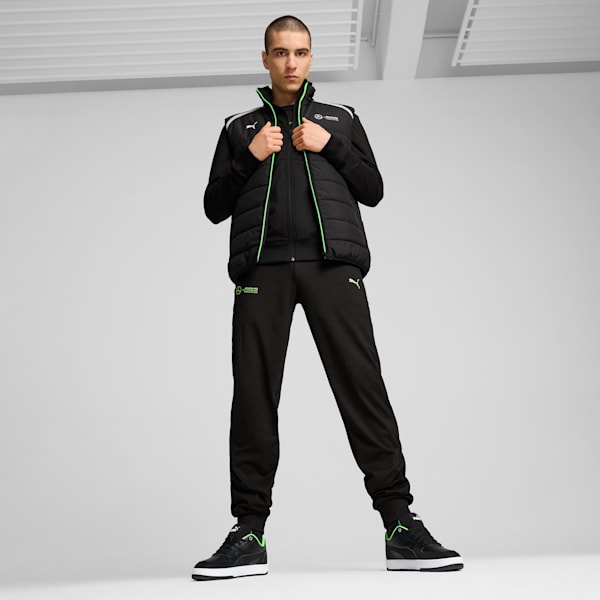 Mercedes-AMG Petronas F1® Padded Gilet Men, PUMA Black, large-ZAF