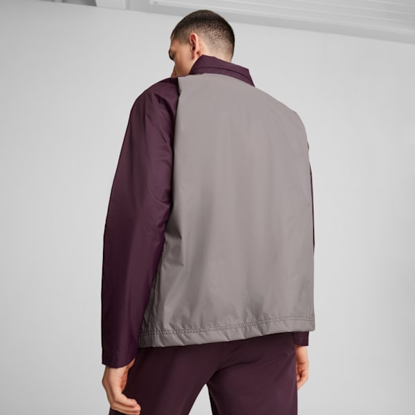 Mercedes-AMG Petronas F1 Core Woven Jacket Men, Midnight Plum, large-MEX