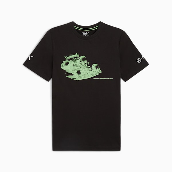 Mercedes-AMG Petronas F1® Essentials Car Graphic Tee Men, PUMA Black, large-ZAF