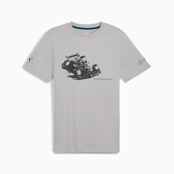 Mercedes-AMG Petronas F1® Essentials Car Graphic Tee Men, Team Silver, large-ZAF