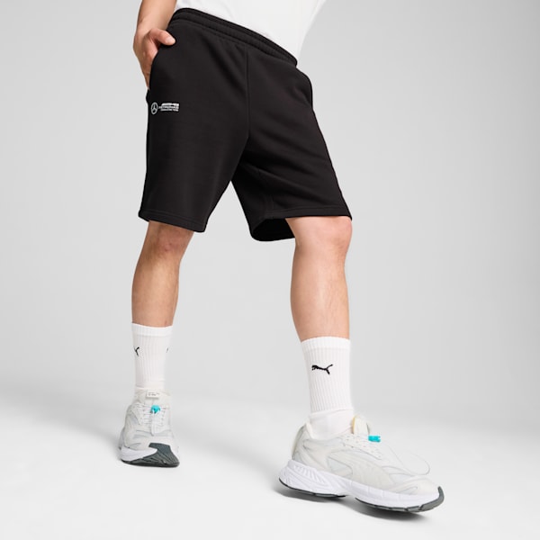 Mercedes-AMG Petronas F1® ESS Shorts Men, PUMA Black, large-ZAF