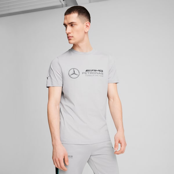 Remera Mercedes-AMG Petronas F1® ESS Logo para hombre, Team Silver, large-ARG