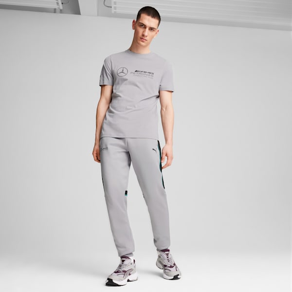 Mercedes-AMG Petronas F1® Essentials Logo Tee Men, Team Silver, large-ZAF