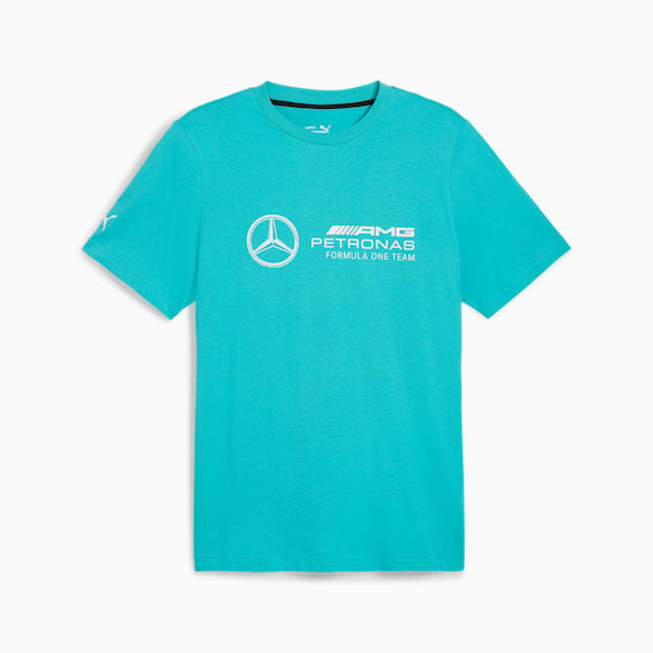 Mercedes-AMG Petronas F1® Essentials Logo Tee Men, Sheen Green, large-ZAF