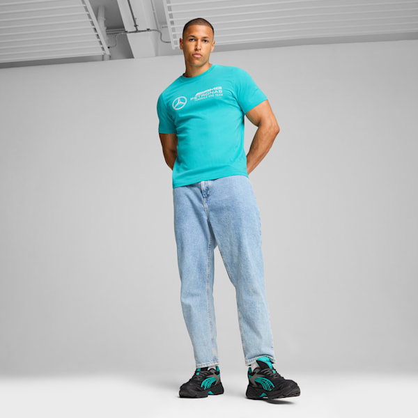 Mercedes-AMG Petronas F1® Essentials Logo Tee Men, Sheen Green, large-ZAF