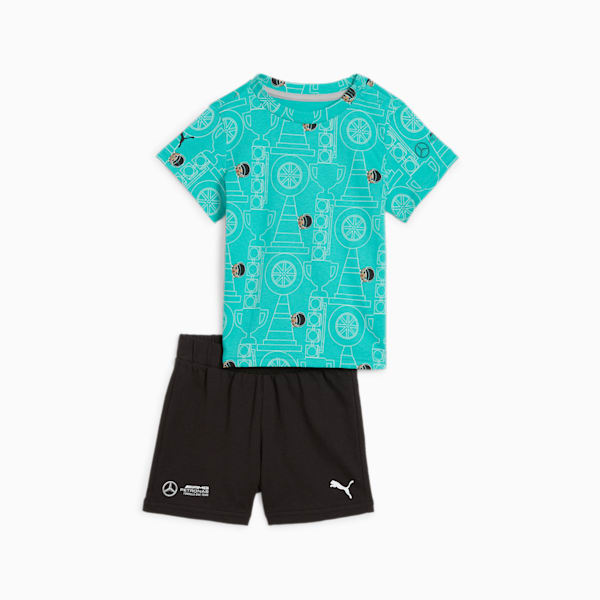 Mercedes-AMG Petronas F1® Graphic Set Toddler, Sheen Green, large-ZAF