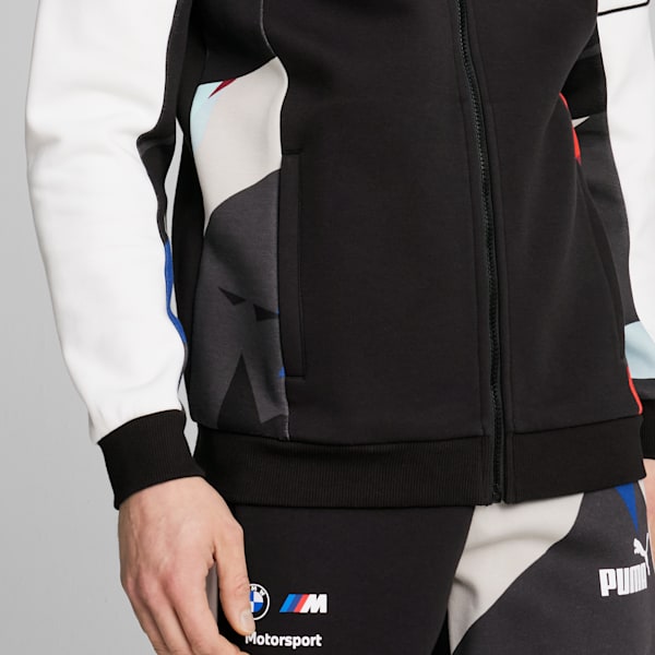 BMW M Motorsport SPEED DRIVER SERIES Sweat Jacket Men, PUMA Black, large-ZAF