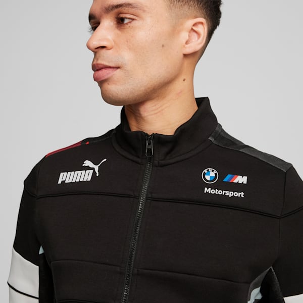 BMW M Motorsport SPEED DRIVER SERIES Sweat Jacket Men, PUMA Black, large-ZAF
