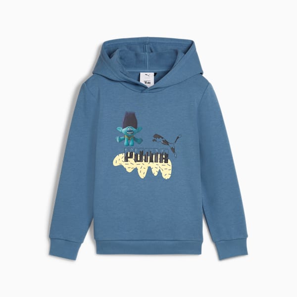 PUMA x TROLLS Hoodie Kids, Blue Horizon, large-ZAF