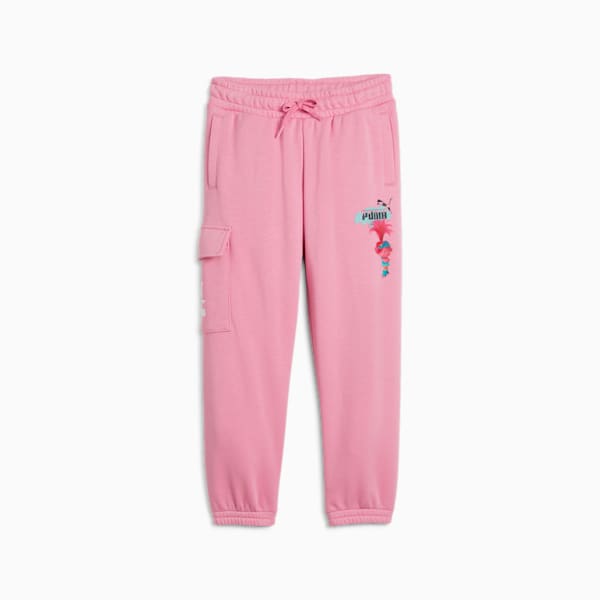PUMA x TROLLS Cargo Pants Kids, Mauved Out, large-ZAF