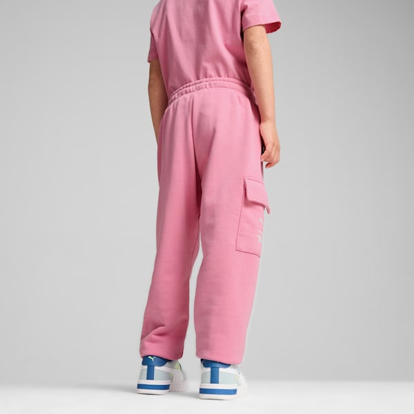 PUMA x TROLLS Cargo Pants Kids, Mauved Out, large-ZAF