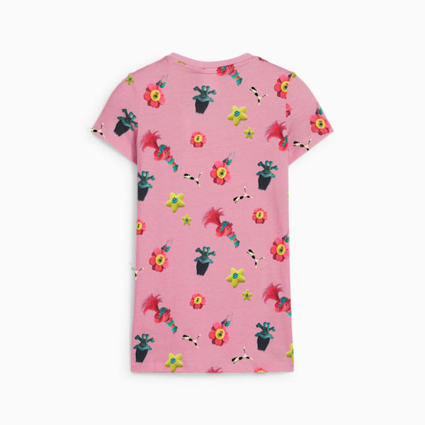 PUMA x TROLLS Tee Kids, Mauved Out, large-ZAF