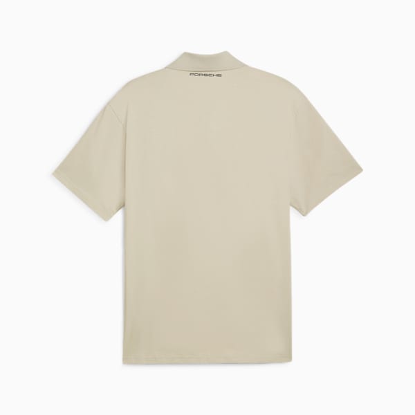 Porsche Legacy Essentials Polo Men, Desert Dust, large-ZAF