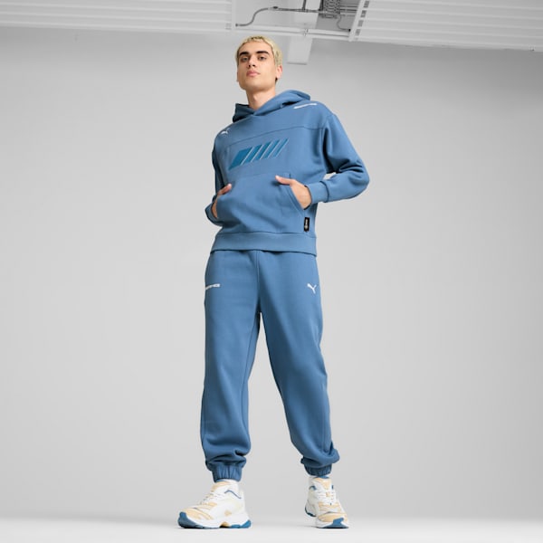 Buzo con capucha Mercedes-AMG Motorsport Statement para hombre, Blue Horizon, large-ARG