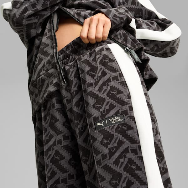 PUMA x SQUID GAME T7 Pants Women, PUMA Black, large-MEX