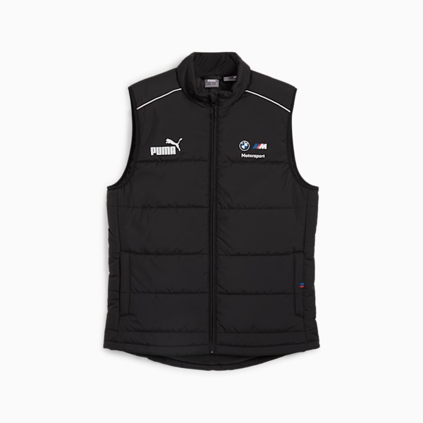 BMW M Motorsport MT7+ Padded Vest Men, PUMA Black, large-ZAF