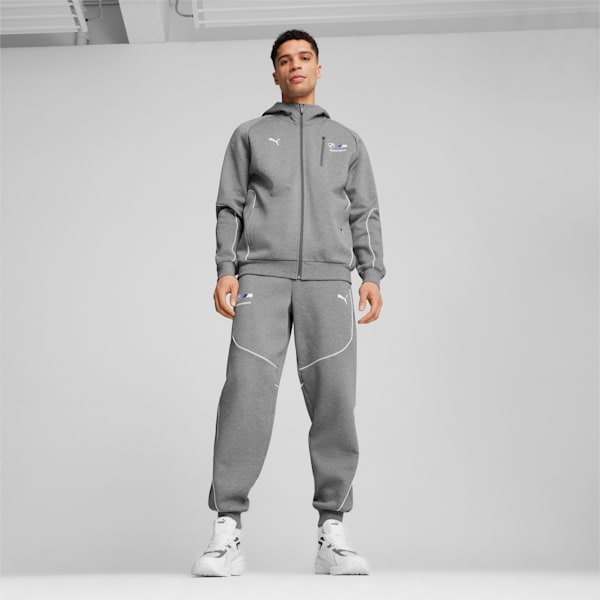 Campera con capucha BMW M Motorsport para hombre, Medium Gray Heather, large-ARG