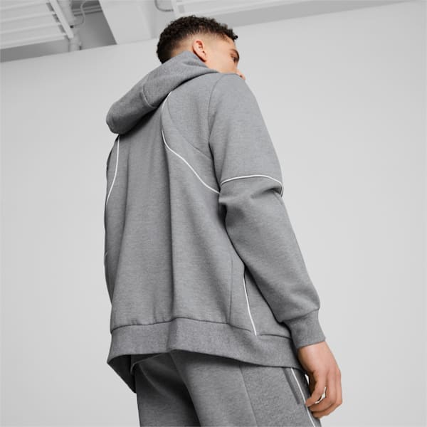 Campera con capucha BMW M Motorsport para hombre, Medium Gray Heather, large-ARG
