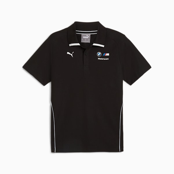 Remera polo BMW M Motorsport para hombre, PUMA Black, large-ARG