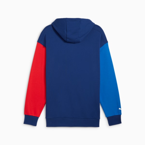 Buzo estampado con capucha BMW M Motorsport para hombre, Pro Blue-M Color, large-ARG