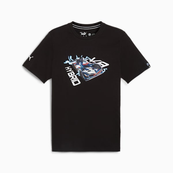 BMW M Motorsport Car Graphic Tee Men, PUMA Black, large-ZAF