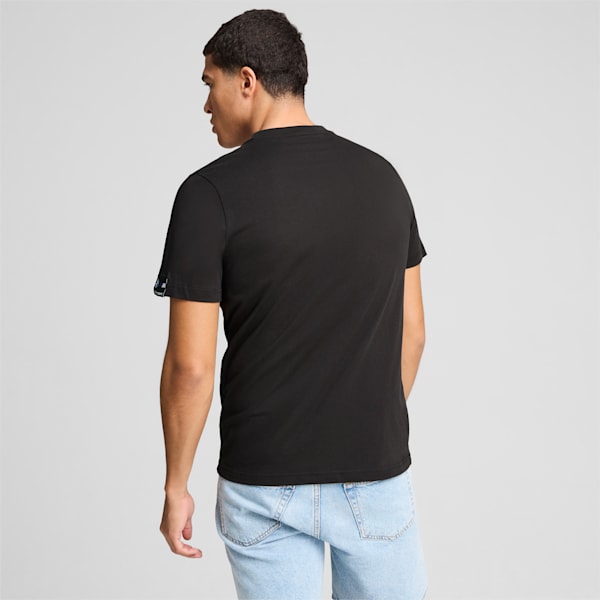 BMW M Motorsport Car Graphic Tee Men, PUMA Black, large-ZAF