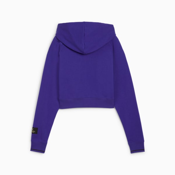 Buzo con capucha CLASSICS Relaxed para mujer, Lapis Lazuli, large-ARG