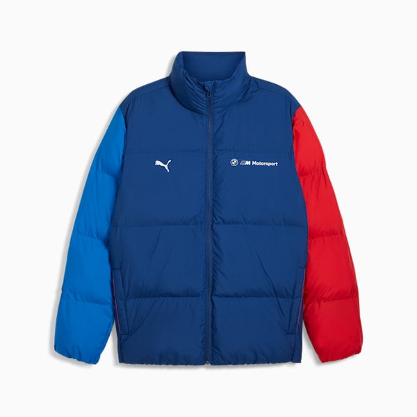 BMW M Motorsport ESS+ Puffer Jacket Men, Pro Blue-M Color, large-MEX