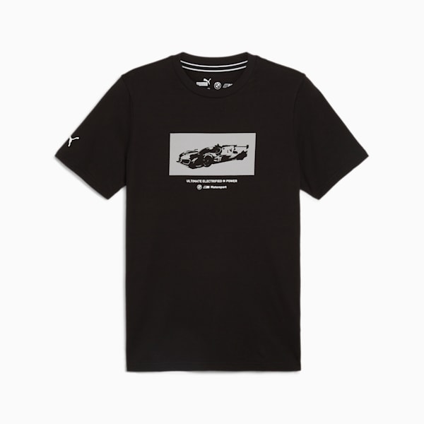 Remera estampada BMW M Motorsport ESS+ para hombre, PUMA Black, large-ARG