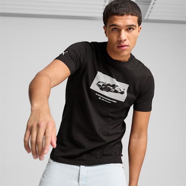 Remera estampada BMW M Motorsport ESS+ para hombre, PUMA Black, large-ARG