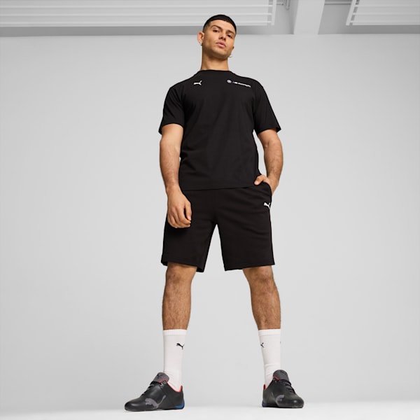 BMW M Motorsport ESS+ Logo Tee Men, PUMA Black, large-ZAF