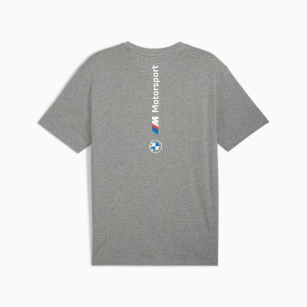 Remera BMW M Motorsport ESS+ Logo para hombre, Medium Gray Heather, large-ARG