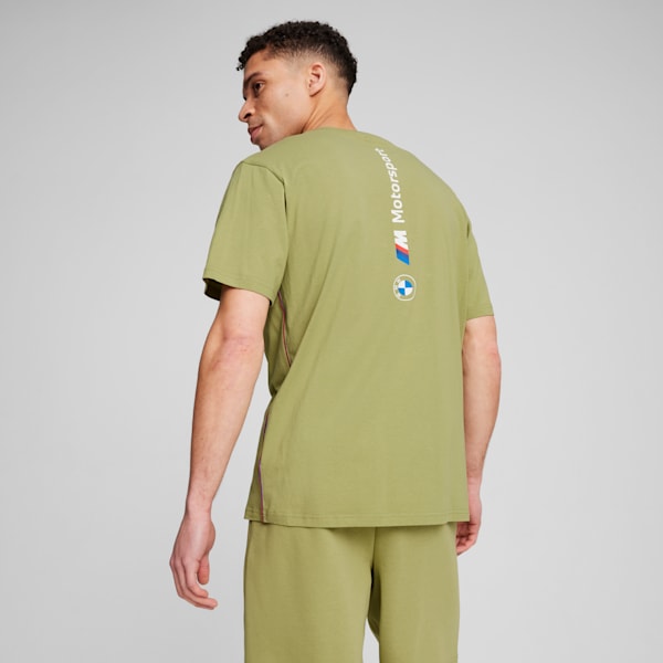 BMW M Motorsport ESS+ Logo Tee Men, Calming Green, large-ZAF