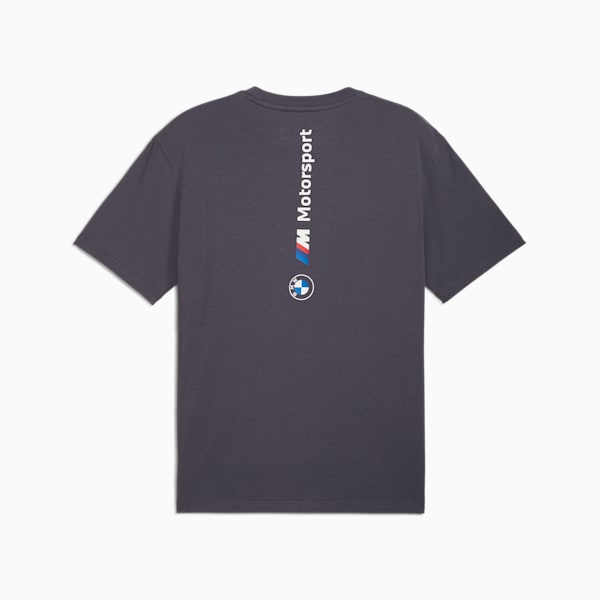 BMW M Motorsport ESS+ Logo Tee Men, Galactic Gray, large-ZAF